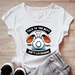 Dámské vtipné tričko s králíkem