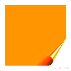 Nažehlovací fólie 20x20 cm NEON oranžová
