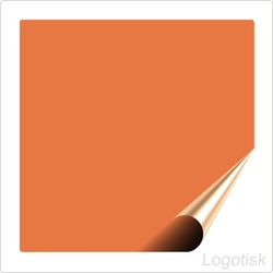 Nažehlovací fólie 20x20 cm oranžová