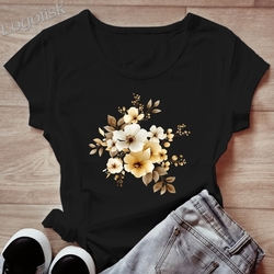 Dámské tričko motiv Flowers