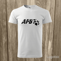 Tričko pánské motiv APBT - Pitbull