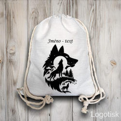  Batůžek nebo taška s potiskem VLK