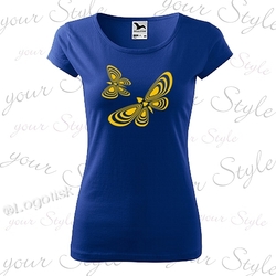 Dámské tričko motiv Spirall Butterfly