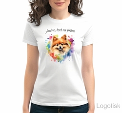 Dámské tričko potisk PEJSEK (06)
