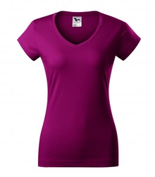 Dámské tričko Fit V-neck vlastní potisk