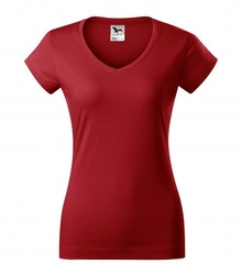 Dámské tričko Fit V-neck vlastní potisk