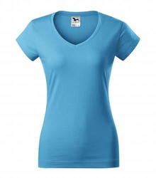 Dámské tričko Fit V-neck vlastní potisk