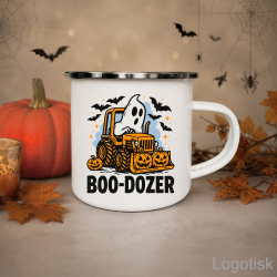 Hrnek potisk s vtipným BUBÁKEM - BOO DOZER