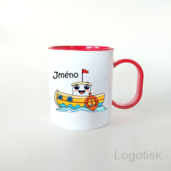 Plastový hrnek LODIČKA se jménem