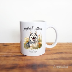 Hrnek potisk Husky