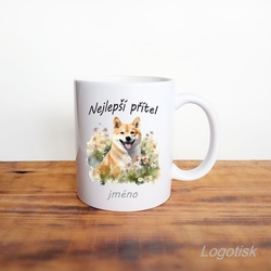 Hrnek potisk Shiba-inu