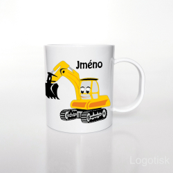 Plastový dětský hrnek BAGR se jménem