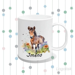 Plastový hrnek potisk HŘÍBĚ se jménem