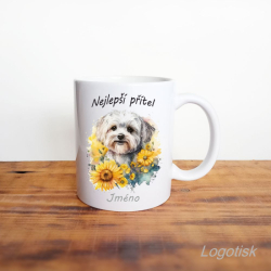 Hrnek potisk pes MALTÉZÁK