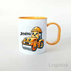 Plastový hrnek VÁLEC se jménem