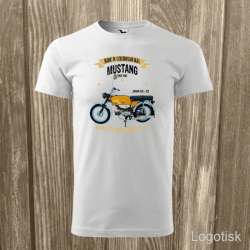 Tričko pánské Jawa Mustang-vintáž