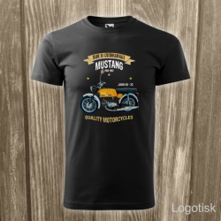 Tričko pánské Jawa Mustang-vintáž