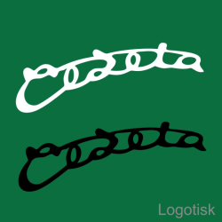 Samolepka Čezeta nápis
