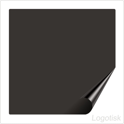 Nažehlovací fólie 20x20 cm černá