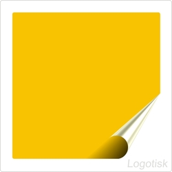 Nažehlovací fólie 20x20 cm žlutá