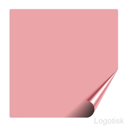 Nažehlovací fólie 20x20 cm světle růžová