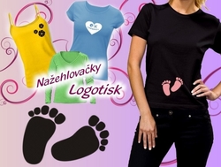 Nažehlovačka nožičky-miminko