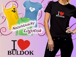 Nažehlovačka Love Buldok