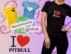 Nažehlovačka Love Pitbull