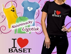 Nažehlovačka Love Baset