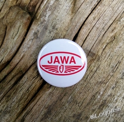 Odznak-placka Jawa FJ logo
