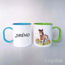 Plastový hrnek potisk HŘÍBĚ se jménem