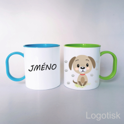 Plastový hrnek PEJSEK se jménem