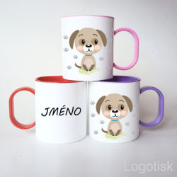 Plastový hrnek PEJSEK se jménem