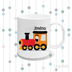 Plastový hrnek MAŠINKA se jménem