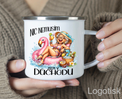 Hrnek s vtipným potiskem JSEM V DŮCHODU