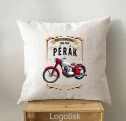 Polštář Jawa Pérák vintage