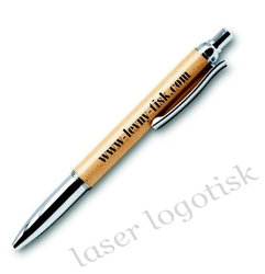 Kuličkové dřevěné pero javor se jménem