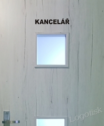 Samolepka nápis KANCELÁŘ