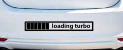 Samolepka LOADING TURBO