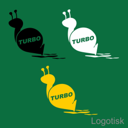 Samolepka TURBO ŠNEK