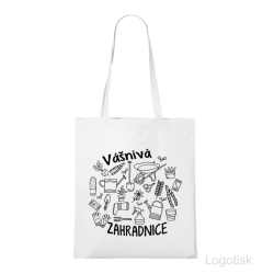Plátěná taška s potiskem ZAHRADNICE
