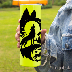 Cestovní termo pohárek s potiskem VLK