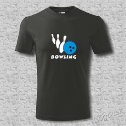 Tričko motiv Bowling