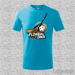 Tričko potisk FLORBAL JE MÉ DNA