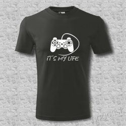 Tričko pro pařmeny-Gamepad-vzor 2