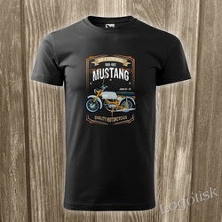 Tričko pánské Jawa Mustang-vintáž