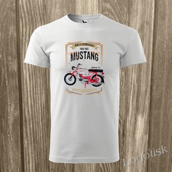 Tričko pro fandy Jawa Mustang-vintáž