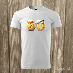 Narozeninové tričko PIVNÍ 60