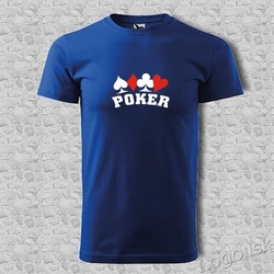 Tričko s motivem Poker-vzor 4