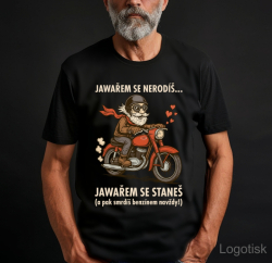 Tričko potisk JAWAŘEM SE NERODÍŠ...